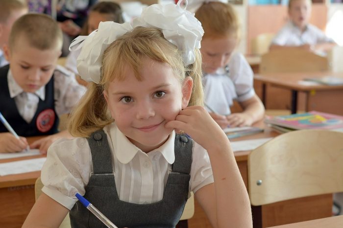 Будущим первоклассникам.